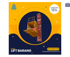 *SEWA* Lift Proyek | Lift Barang | SPARTA - International Lift Cargo