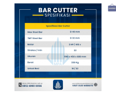 *Sewa* Bar Cutter / Bar Cutting 32mm Banyuwangi