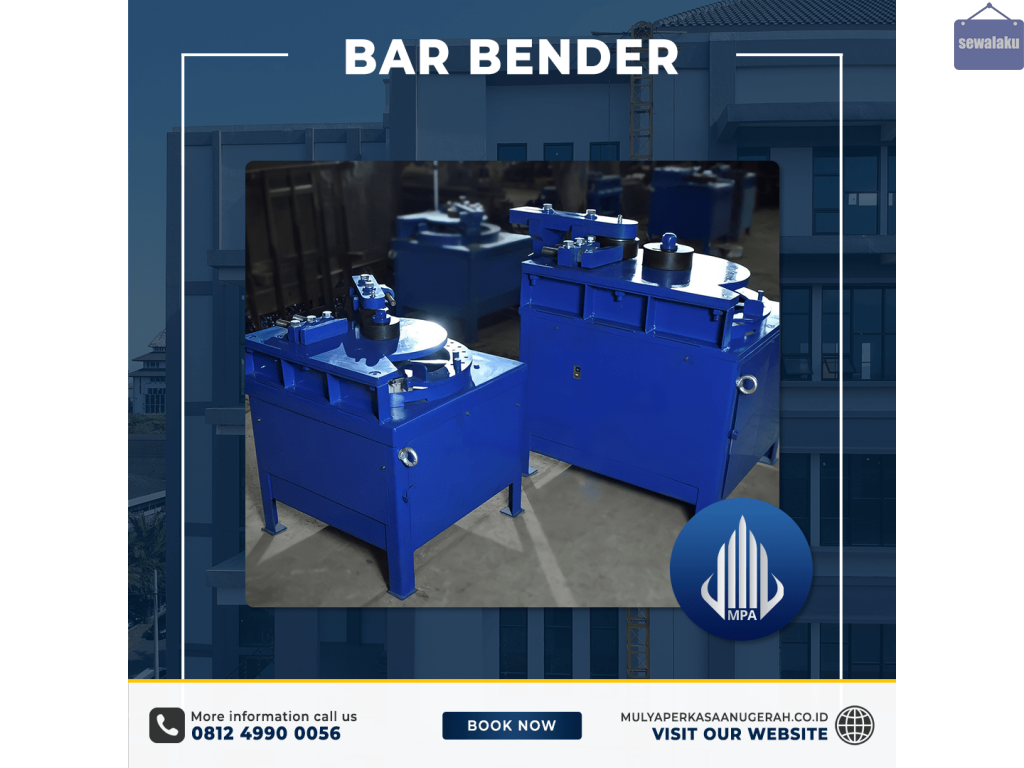 Sewa Bar Bender Besi 8-32 mm