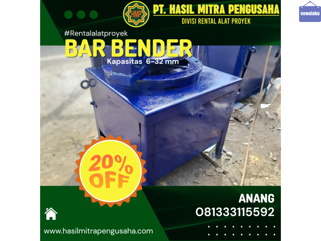 Sewa Bar Bender (Makassar) | (0813-3311-5592)