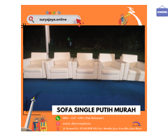 Gudangnya Sewa Sofa Single Minimalis Warna Putih Pancoran Jakarta Selatan