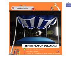 Rental Tenda Plafon Dekorasi Custom Warna Kain Kramat Jati Jakarta Selatan