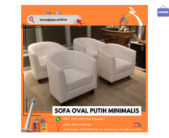 Penyewaan Sofa Oval Warna Putih Pancoran Jakarta Selatan