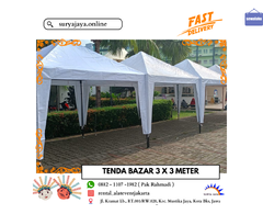 Sewa Tenda Bazar 3 x 3 Meter Termurah Jatipadang Jakarta Selatan