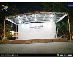 Jasa Sewa Tenda Transparan Panggung Aesthetic Jakarta Timur