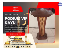 Gudang Persewaan Podium VIP Kayu Di Bogor