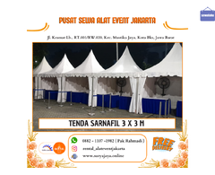 Sewa Tenda Sarnafil 3 x 3 m Cilandak Jakarta Selatan