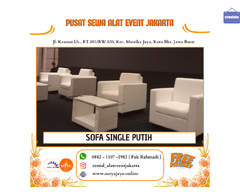 Sewa Sofa Single Putih Bangka Jakarta Selatan