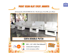 Gudang Sewa Sofa Double Putih Pulo Gebang Jakarta Timur